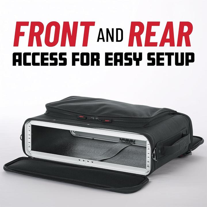 Produktbild Gator GR-RACKBAG-2U 2U Lightweight Rack Bag w. Alu Frame