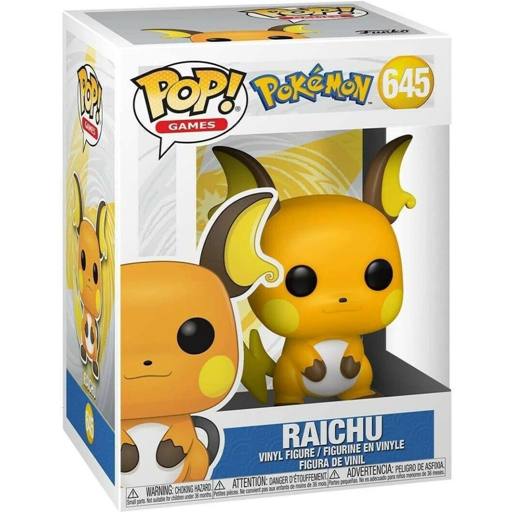 Thumbnail - Funko Pokemon POP! Games Vinyl figurine Raichu (EMEA) 9 cm