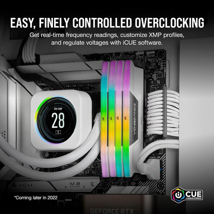 Actual product image Corsair Vengeance RGB (2 x 16GB, 5200 MHz, DDR5 RAM, DIMM)
