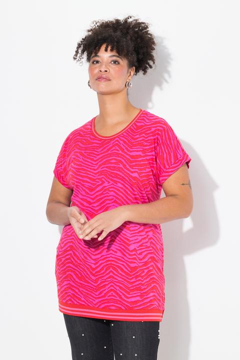 Produktbild Miamoda T-Shirt, oversized, Zebra, Rundhals (46)