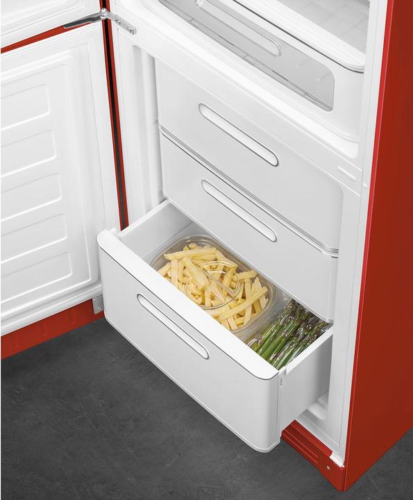 Immagine prodotto Smeg Frigorifero-congelatore in stile retrò FAB32LRD5 Rosso, Sinistro (331 l)