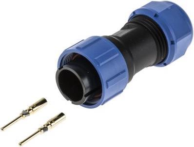 Produktbild RS PRO 2 WAY INLINE SOCKET AND PLUG 10A IP68