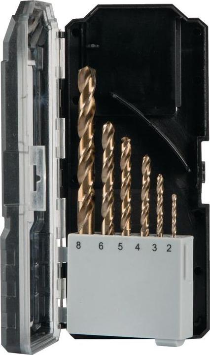 Immagine prodotto Kendo HSS-Co Spiralbohrer-Set Ø 2–8 (8 mm)