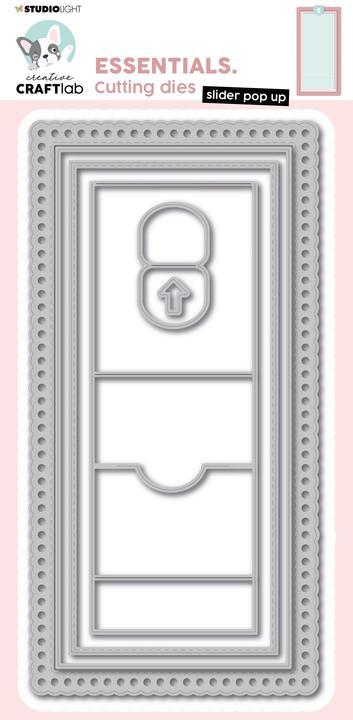 Produktbild art by marlene Cutting Dies "Slider Pop Up" Essentials