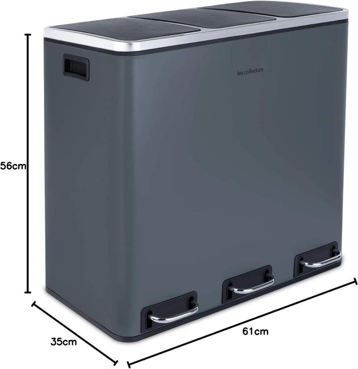 Produktbild Les Collectors Sortierender Mülleimer (54 l)