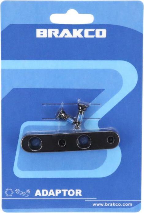 Produktbild Brakco Adapter für die Erhöhung der Hinterradscheibenbremse für die Strasse, flach montierter Bremssattel