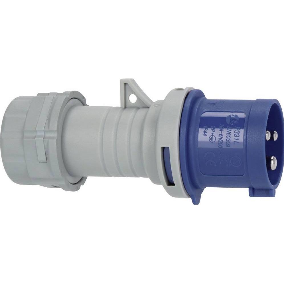 Brennenstuhl, Spina + Connettore, 1081010100 CEE Stecker 230 V 1 St.