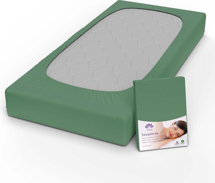 Image du produit Lotus Bettwaren Drap-housse en jersey Souplesse (90 x 190 cm, 100 x 200 cm, 90 x 200 cm)