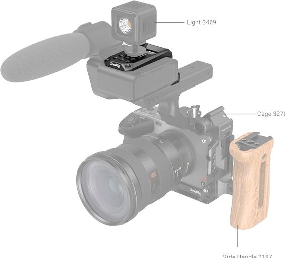 Produktbild SmallRig Top Plate for Sony FX3 XLR Unit MD3990