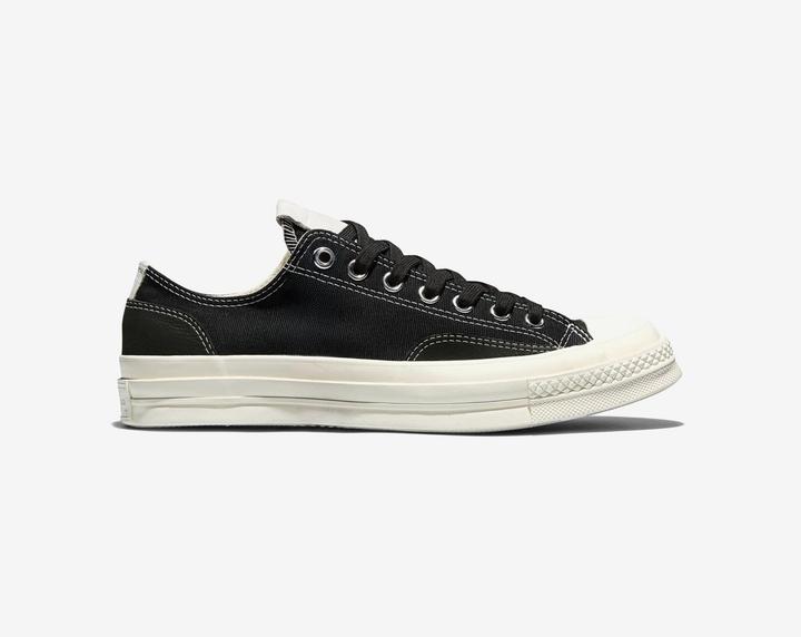 Actual product image Converse Chuck 70 Canvas & Suede - Total Eclipse Black / Egret / Light Grey (42.5)