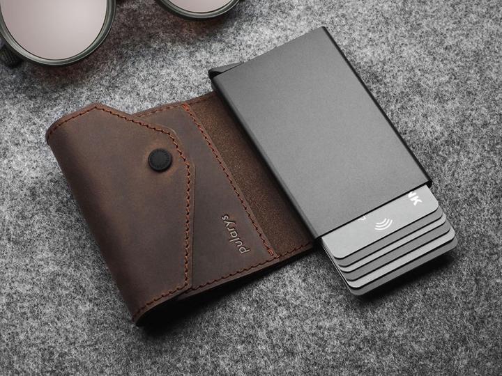 Actual product image Pularys Wallet PORTER GO Credit card holder