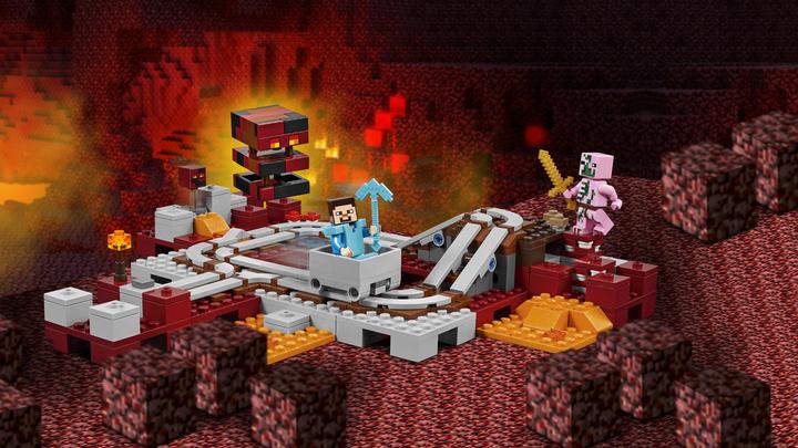 Actual product image LEGO The Nether railway (21130, LEGO Minecraft)