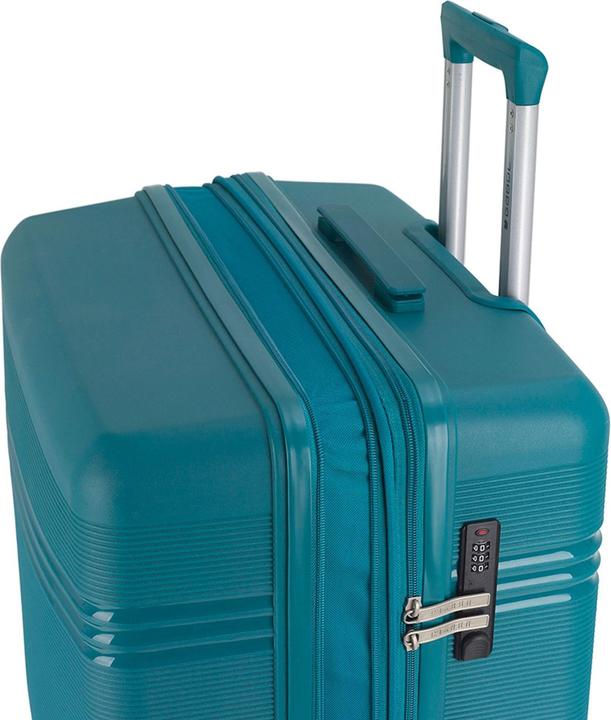 Actual product image Gabol Saori 4-wheel suitcase set 3-piece with stretch fold (220 l, XL (from 140l))