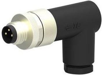 Image du produit TE Connectivity M8,SCREW, MALE,R/A,UNSHIELD,3P,GOLD