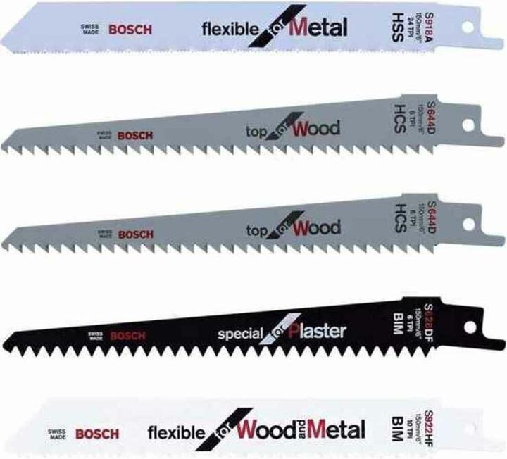 Actual product image Bosch Professional Reciprocating saw GSA 1100 E, saw blade metal S 123 XF, saw blade wood S 2345 X