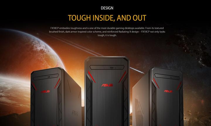 Produktbild ASUS TUF Gaming FX10CP-CH009T (Intel Core i5-8400, 8 GB, 128 GB, GeForce GT 1030)