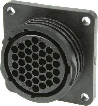 Produktbild TE Connectivity Chassis-Buchse CPC 37-polig Größe 23