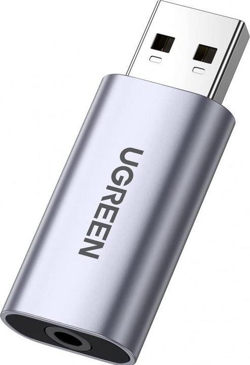 Actual product image Ugreen USB 2.0 to Audio Adapter USB Sound Card Stick (USB)
