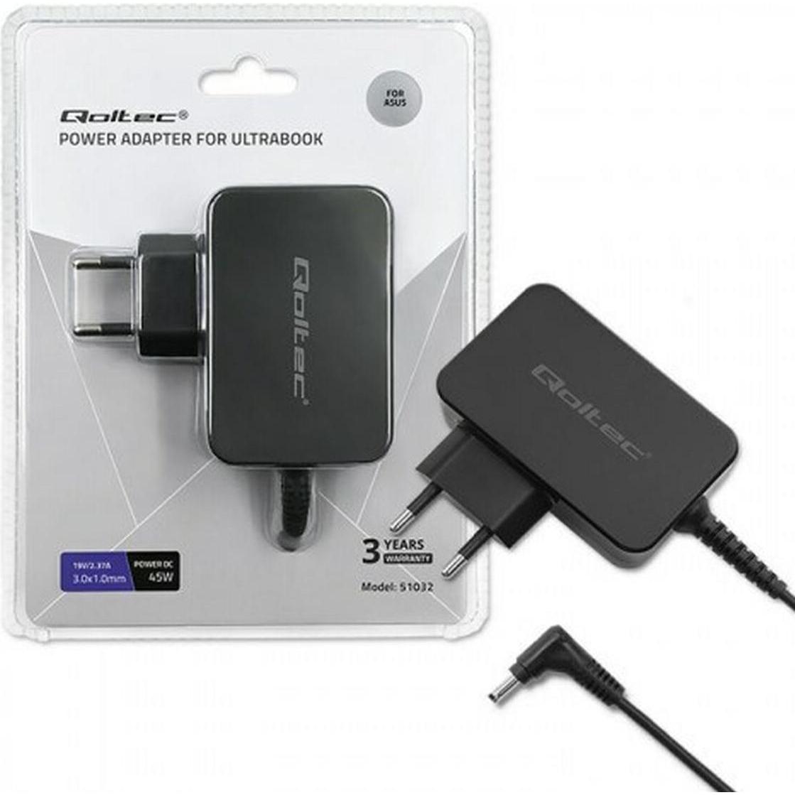Qoltec 51032 Power adapter for ultrabook (45 W) (51032)