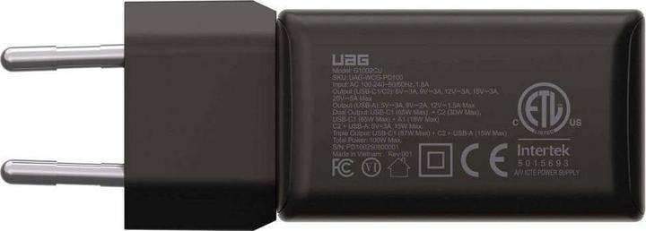 Produktbild UAG Boost Charge USB-C PD 3.0 PPS Wall Charger 100W (100 W, 3 Ports)