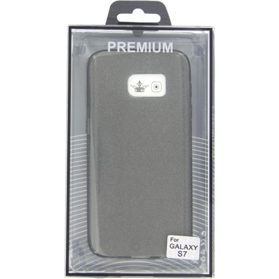 Thumbnail - OEM TPU Case Glitter für Samsung Galaxy S7 schwarz (Samsung Galaxy S7), Smartphone Hülle