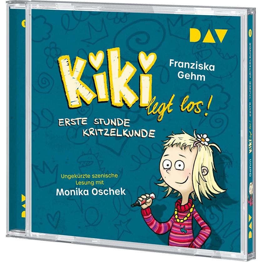 Thumbnail - Kiki legt los! – Teil 1: Erste Stunde Kritzelkunde, Hörbücher von Franziska Gehm, Oliver Versch, Monika Oschek, Fréderic...