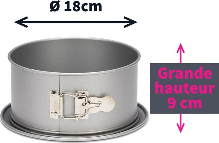 Produktbild Patisse Silver-Top Springform Hoher Rand Ø18x9cm (18 cm)