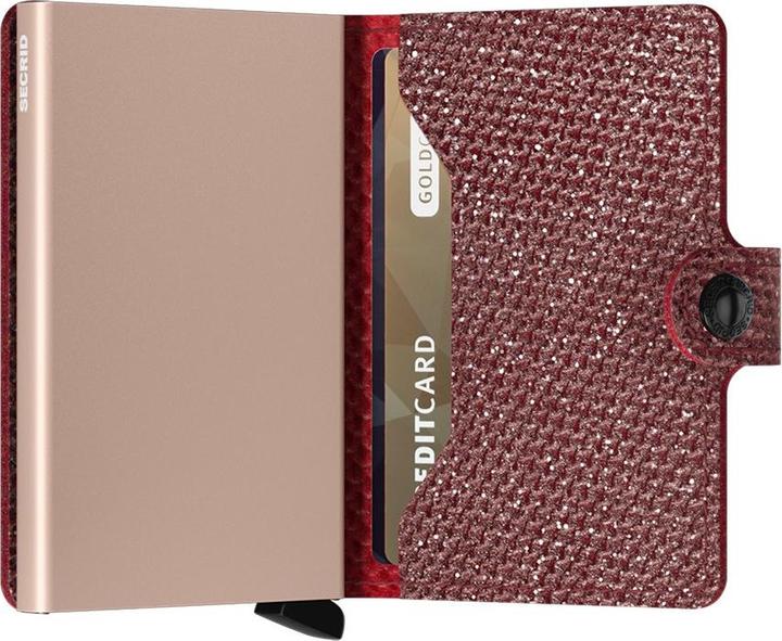 Actual product image Secrid Miniwallet Sparkle Red
