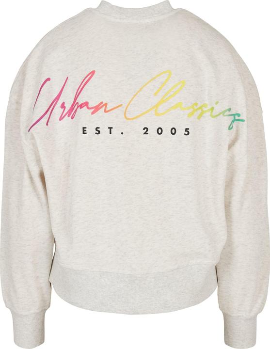 Produktbild Urban Classics Ladies Oversized Rainbow Crewneck (XXL)