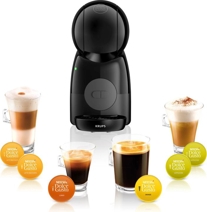 Productafbeelding Krups Nescafé Capsule Koffiezetapparaat KP1A3B10 Dolce Gusto Piccolo XS, Zwart (NESCAFÉ Dolce Gusto)
