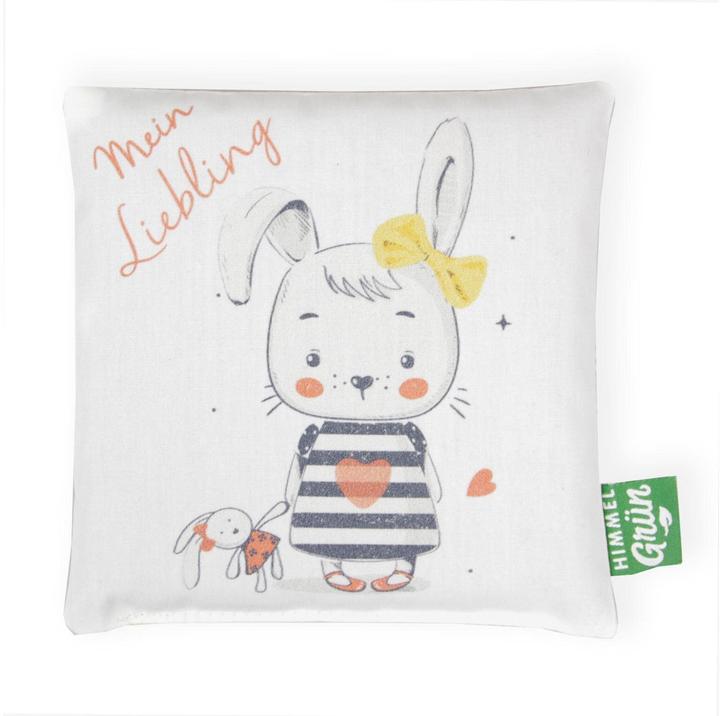 Immagine prodotto Himmelgrün Traubenkernkissen Liebling Mädchen (15 x 15 cm)