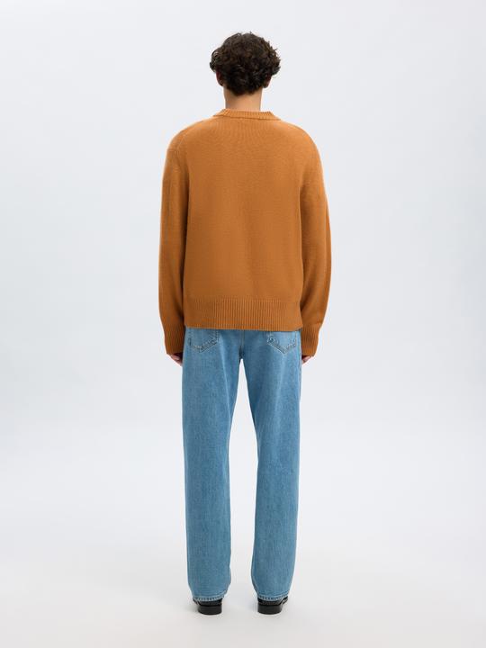 Produktbild Selected Homme Woll-Kaschmir-Mix Strickpullover (M)