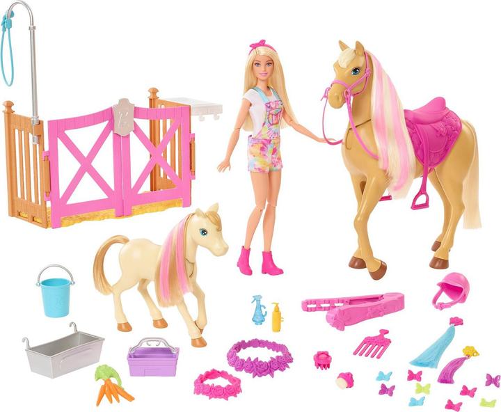 Produktbild Mattel Barbie-Pferdepflegeset