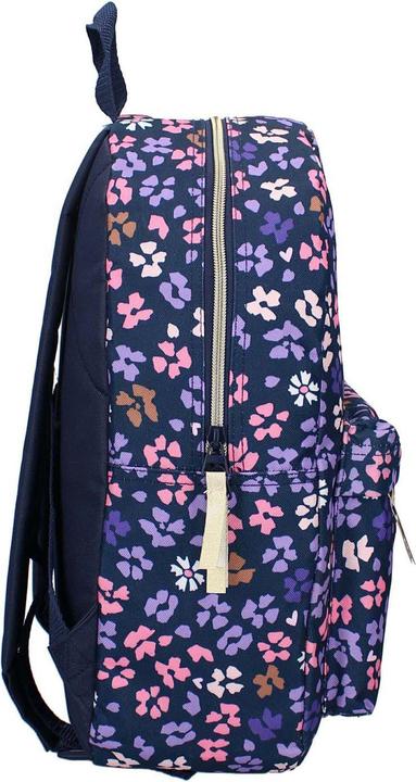 Actual product image Milky Kiss Backpack Prestige Dunkelblaue Blumen