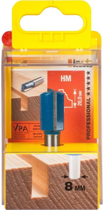 Image du produit kwb Hm Fraise à rainurer 14 Mm