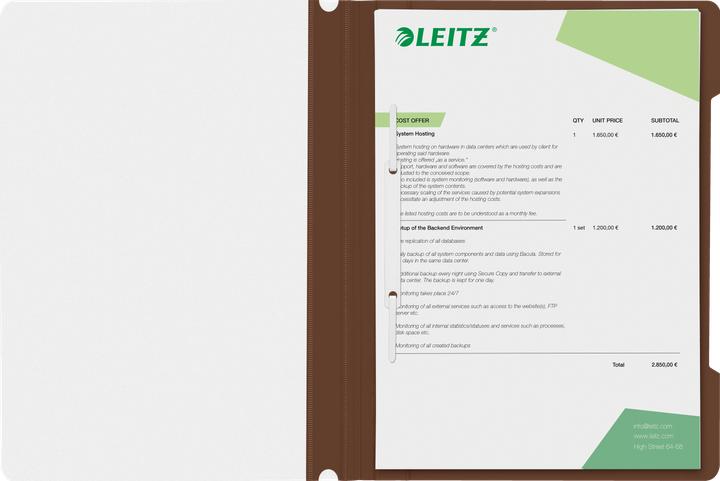 Productafbeelding Leitz Standaard plastic nietmachine (A4, 1 x)