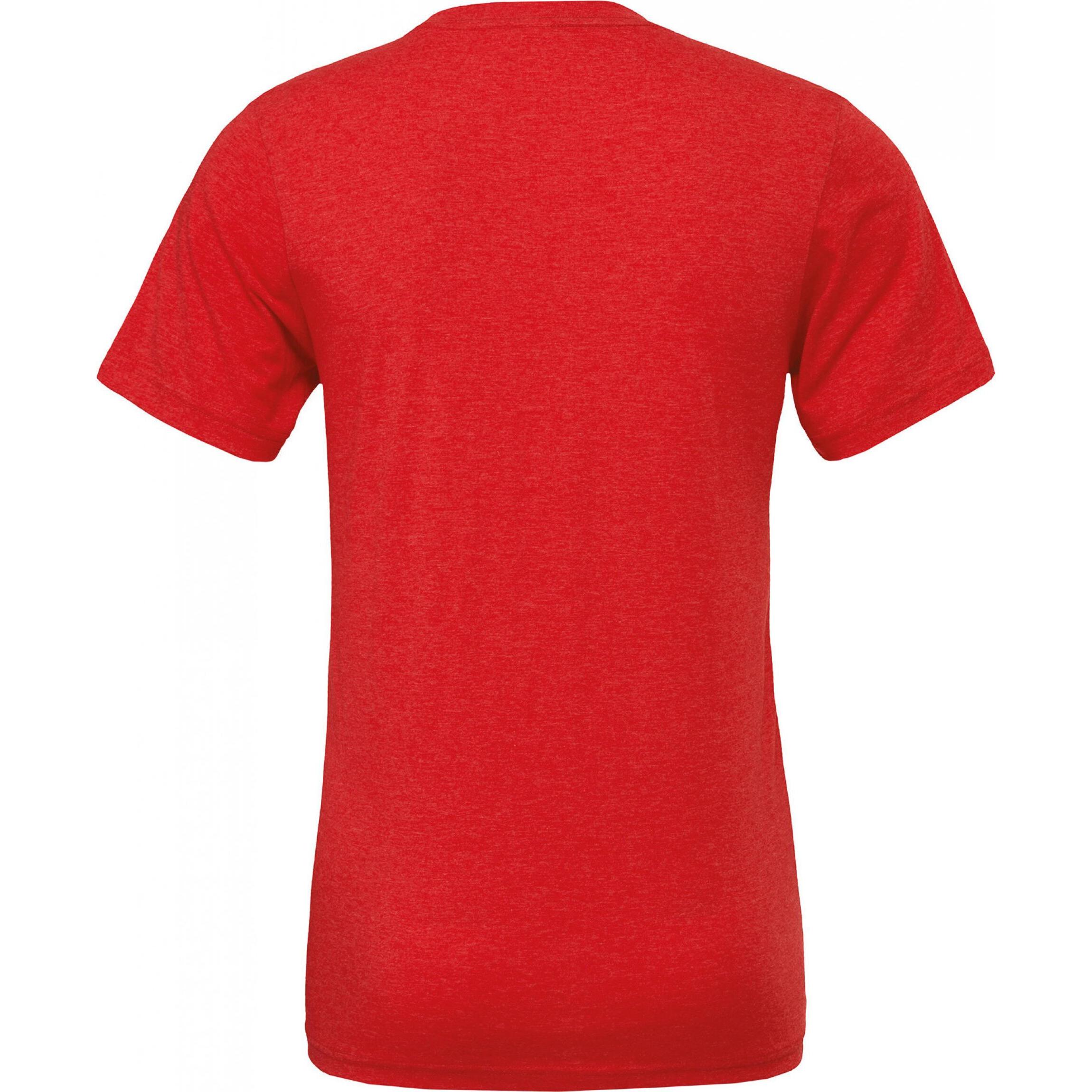Thumbnail - Bella Canvas, Herren, Shirt, Triblend Tee, Rot, (S)