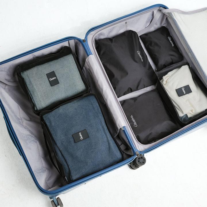 Produktbild Casativo 12er-Set Kleider-Organizer für Koffer, Reisetasche & Co., 6 Grössen