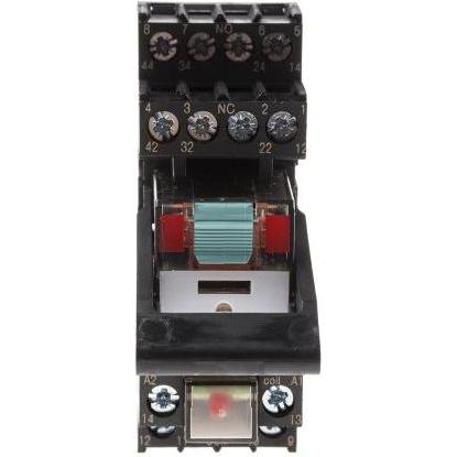 Thumbnail - 5x Siemens RELAY, PLUG IN,COMPACT, 4 CO, LED,230VAC, Relais