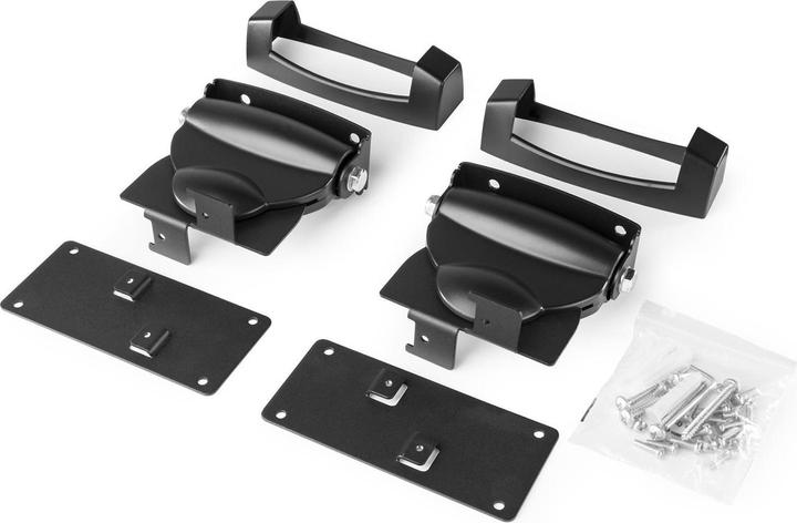 Produktbild Audizio Wandhalterung Paar HTS30 Schwarz (1 Paar, Wandmontage, Neigbar)