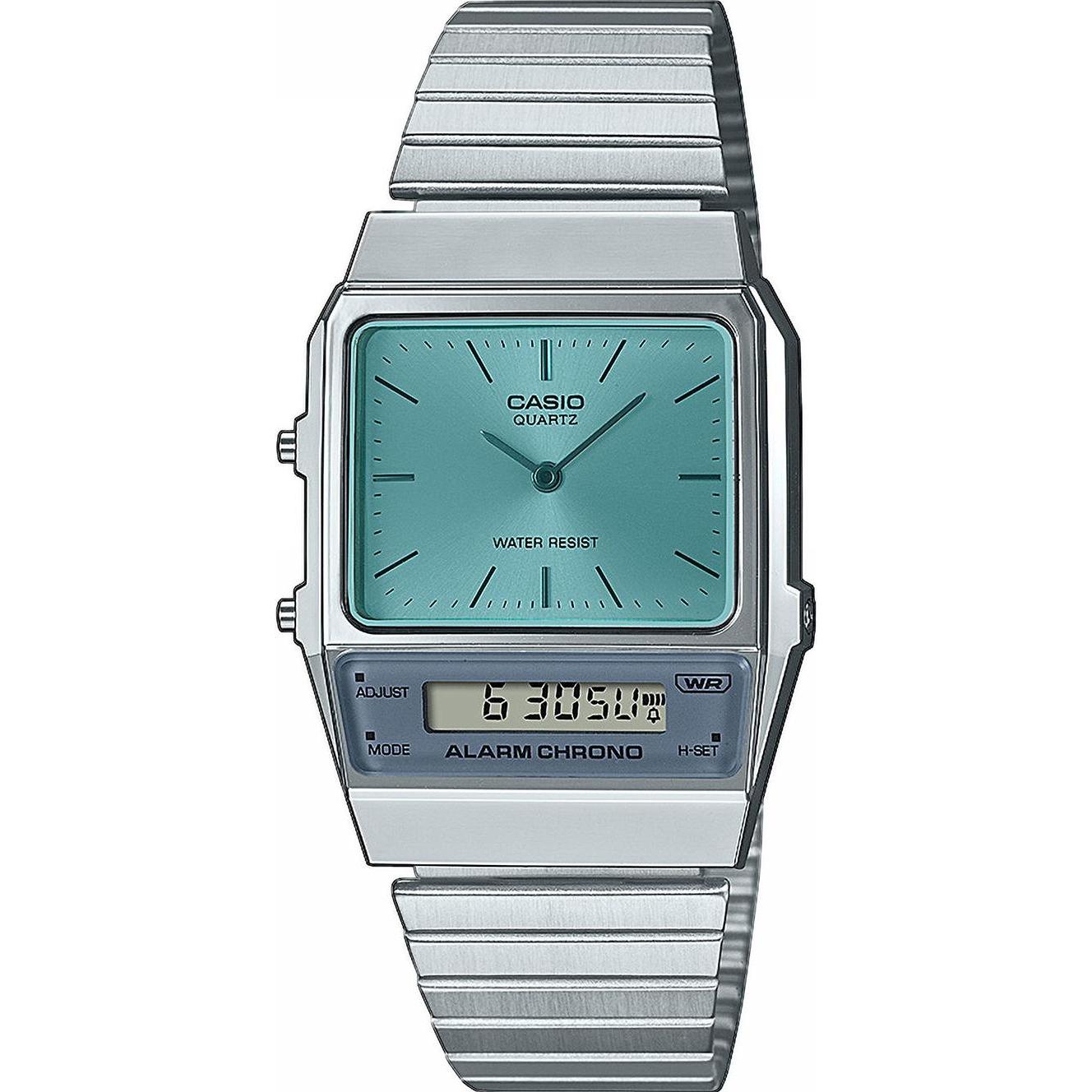 Casio Argento Orologio Da Polso, Aq-800Ec-2Aef, (Cronografo, 41 Mm)