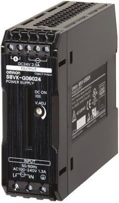 Produktbild Omron Industrial Automation Single Phase PSU 24V 60W S8VK G Series