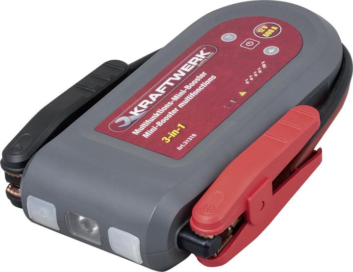 Produktbild Kraftwerk Mini-Booster 600A, 3.7 V-40'500 mAh (900 A, 40500 mAh)