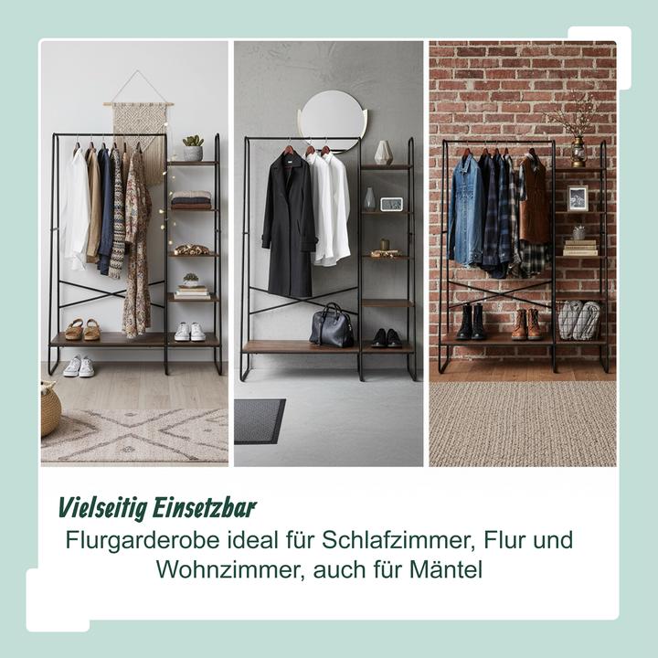 Actual product image Relaxdays coat rack