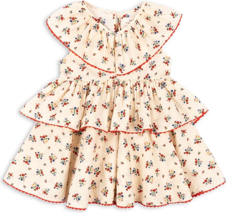 Produktbild Konges Slojd Bella Rüschen Kleid Fifi Fleur (80)