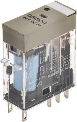 Produktbild Omron Industrial Automation Plug-in Relay with LED , 8 pin, DPDT, 5A