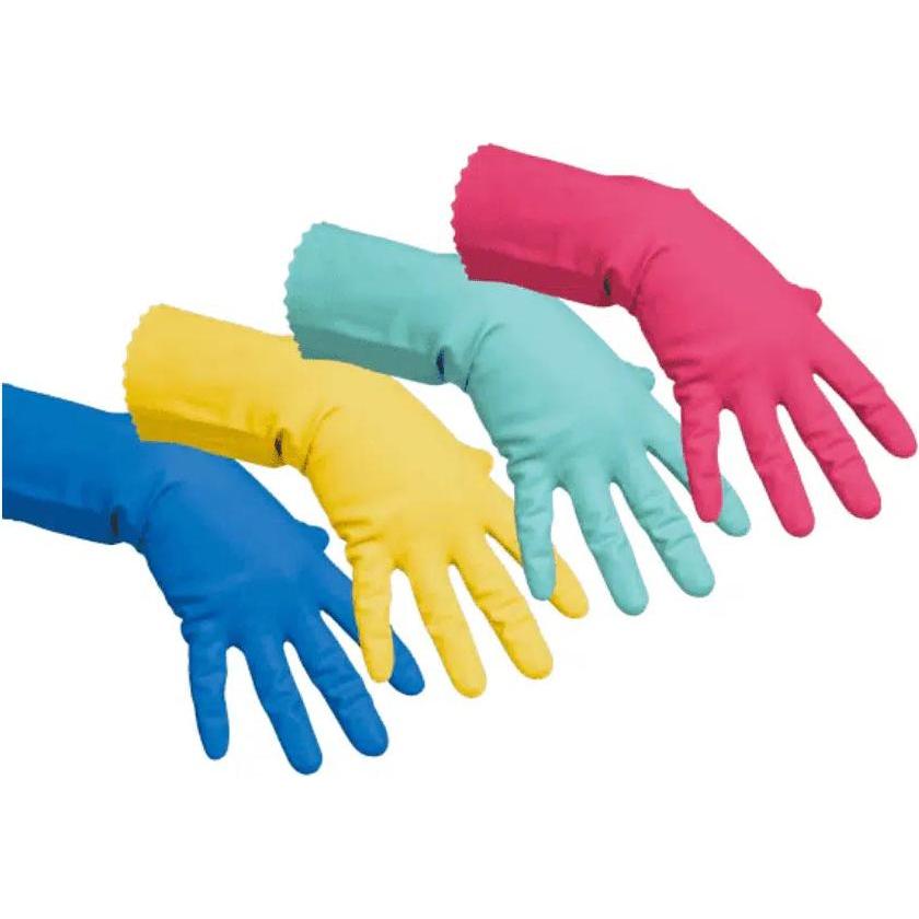 Thumbnail - Vileda, Schutzhandschuhe, Mehrzweckhandschuhe Blau M 100156 Professional (M)