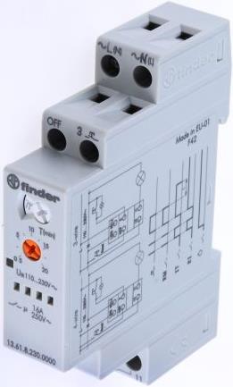 Produktbild Finder Relay multifunction, 16A 1 NO, 230vac