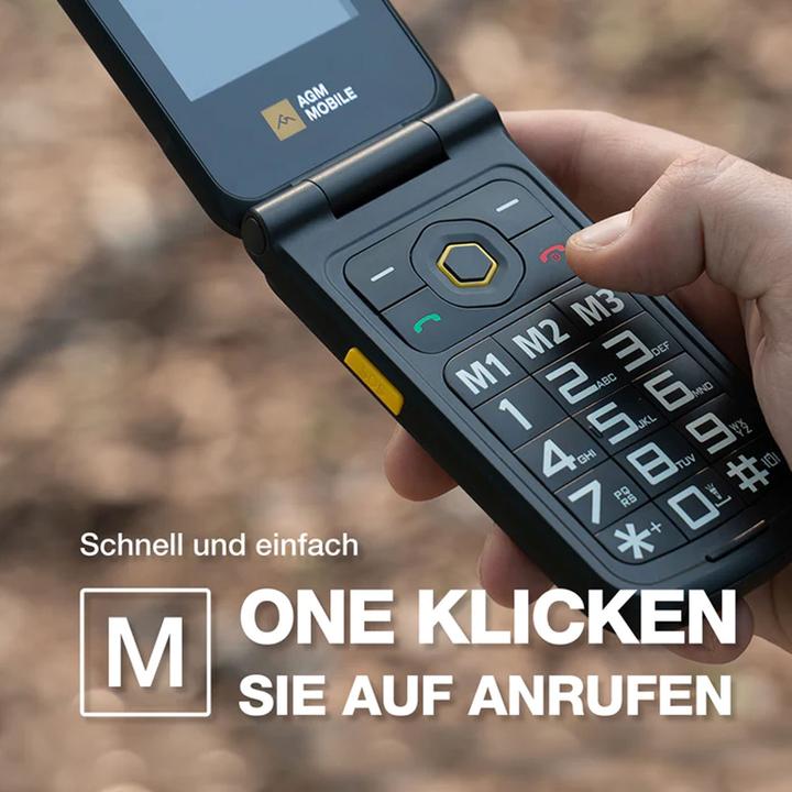 Produktbild AGM M8 128MB 4G BLACK (2.80")