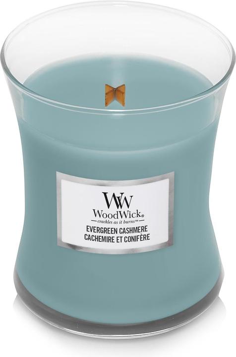 Produktbild WoodWick Duftkerze Evergreen Cashmere Medium Jar (275 g)